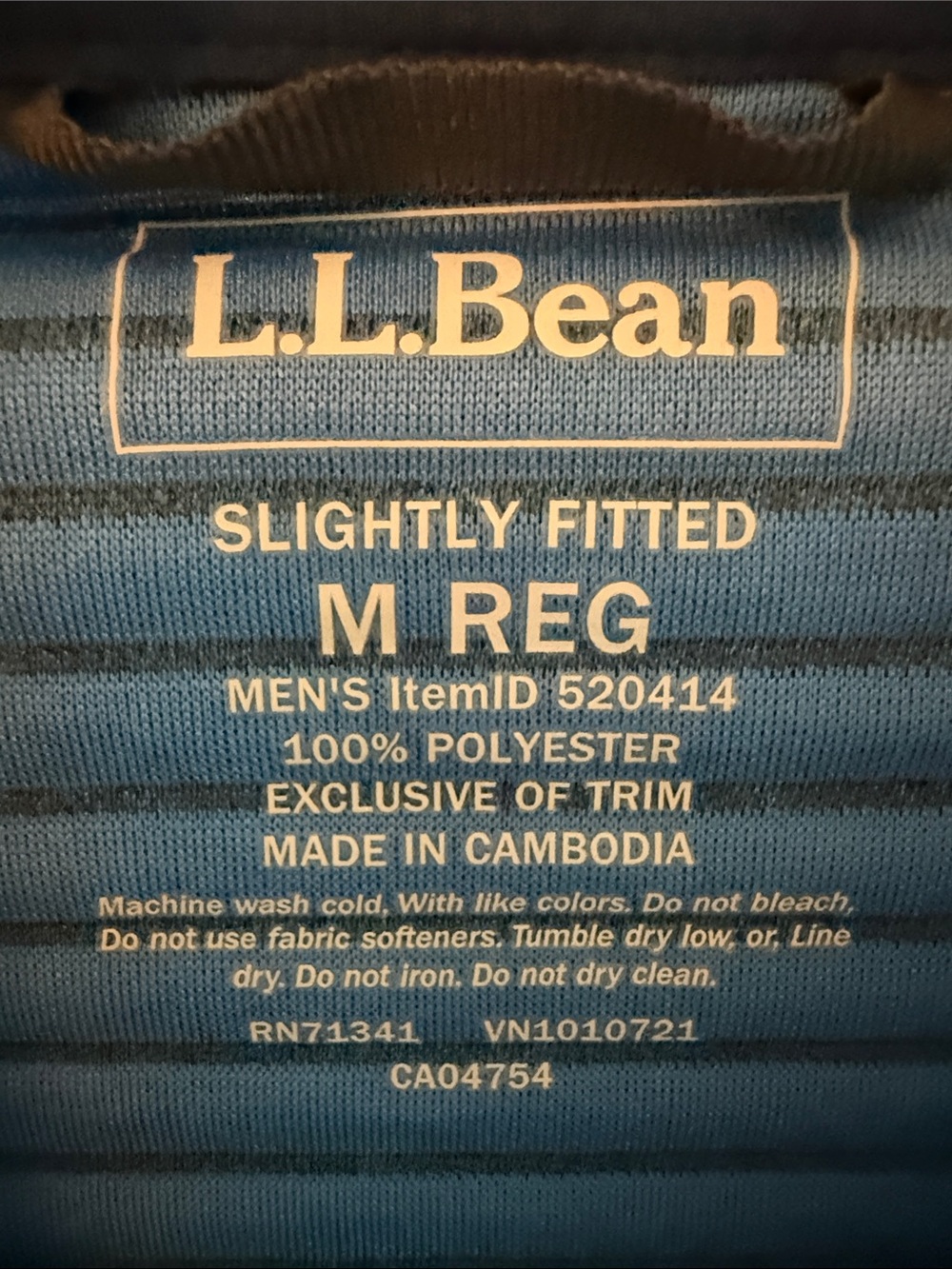 L.L.Bean Ribbed Airlight Full-Zip Knit Jacket in Blue - Picture 2 of 10